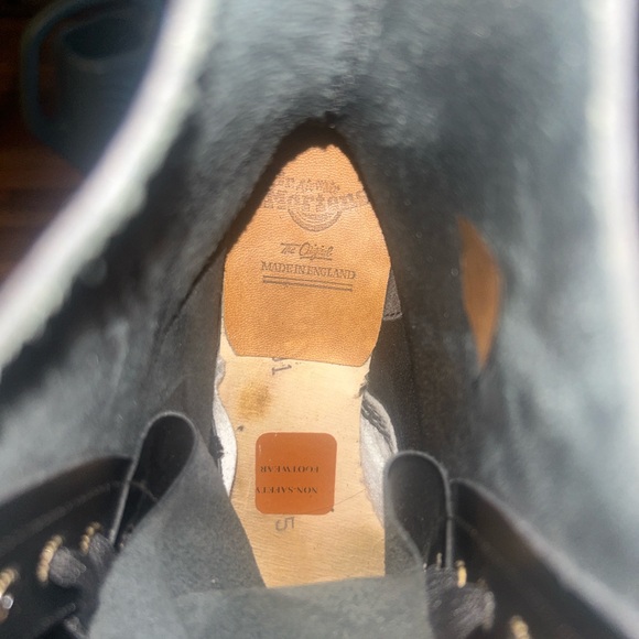 Doc Martin vintage 1919 England Black size 8 women’s - Picture 8 of 8